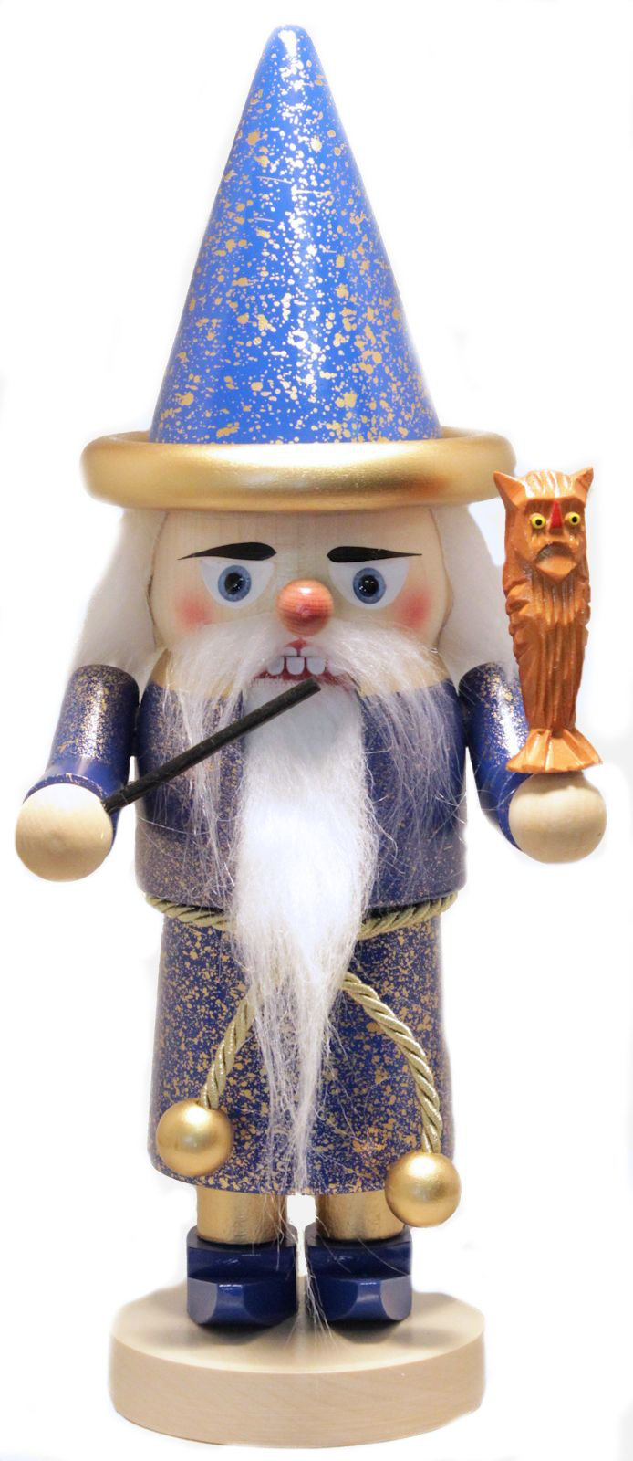 Pinnaclepeak Steinbach Signed Troll Merlin The Wizard German Wooden Christmas Nutcracker Wayfair