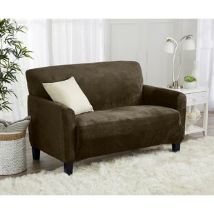 Fit T-Cushion Loveseat Slipcover By Ebern Designs