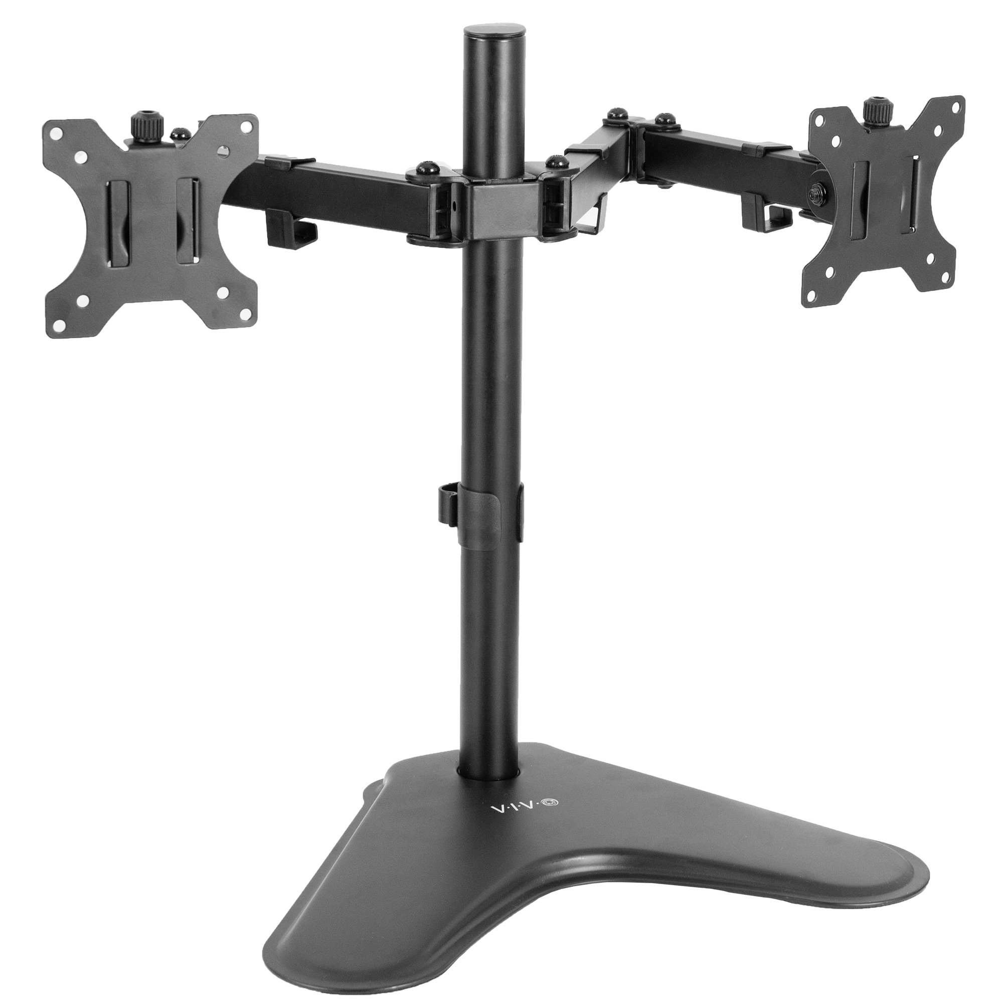 VIVO Full Motion Dual VESA Monitor Desk Mount Double Arm Joint Screens upto 30/"