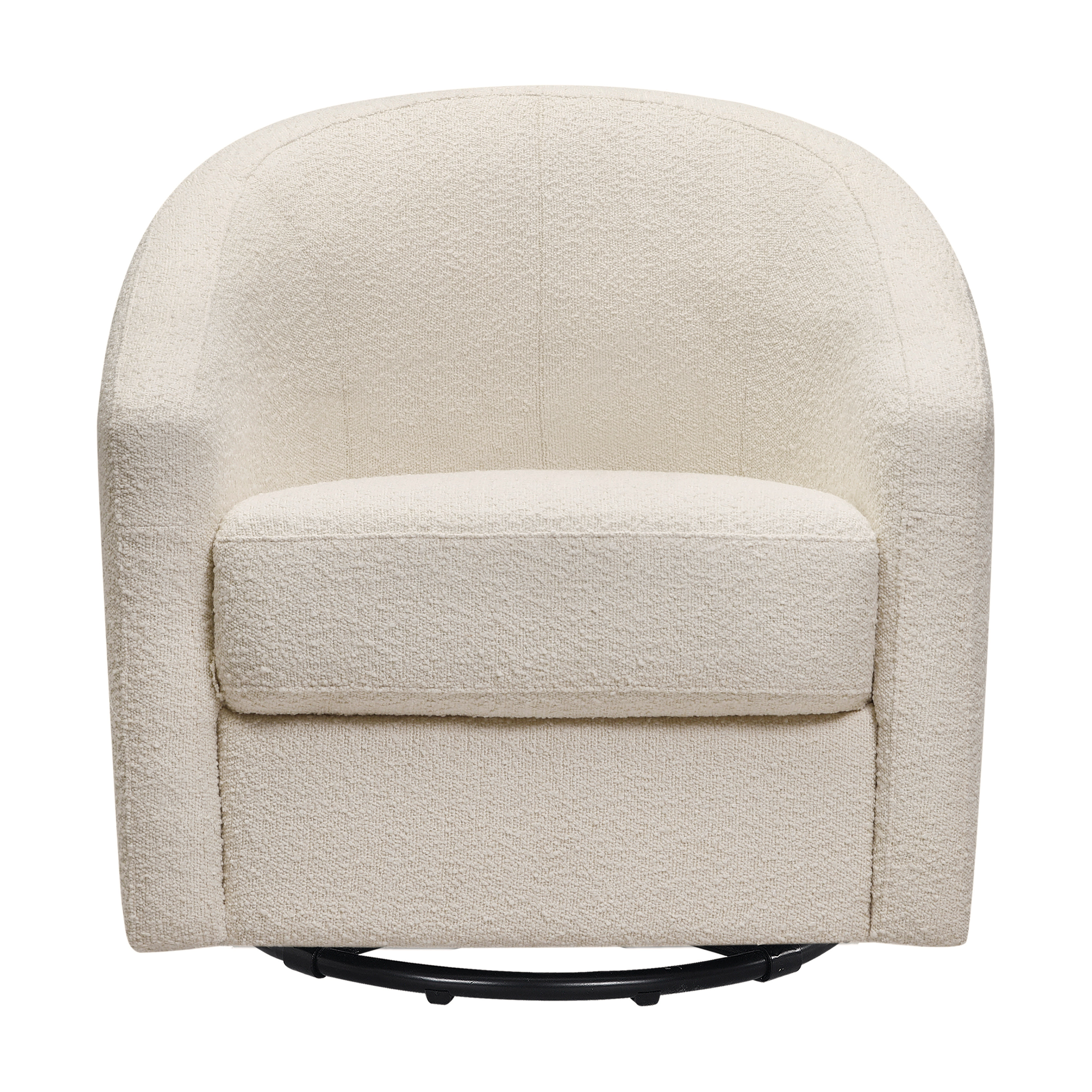 babyletto madison swivel glider gray