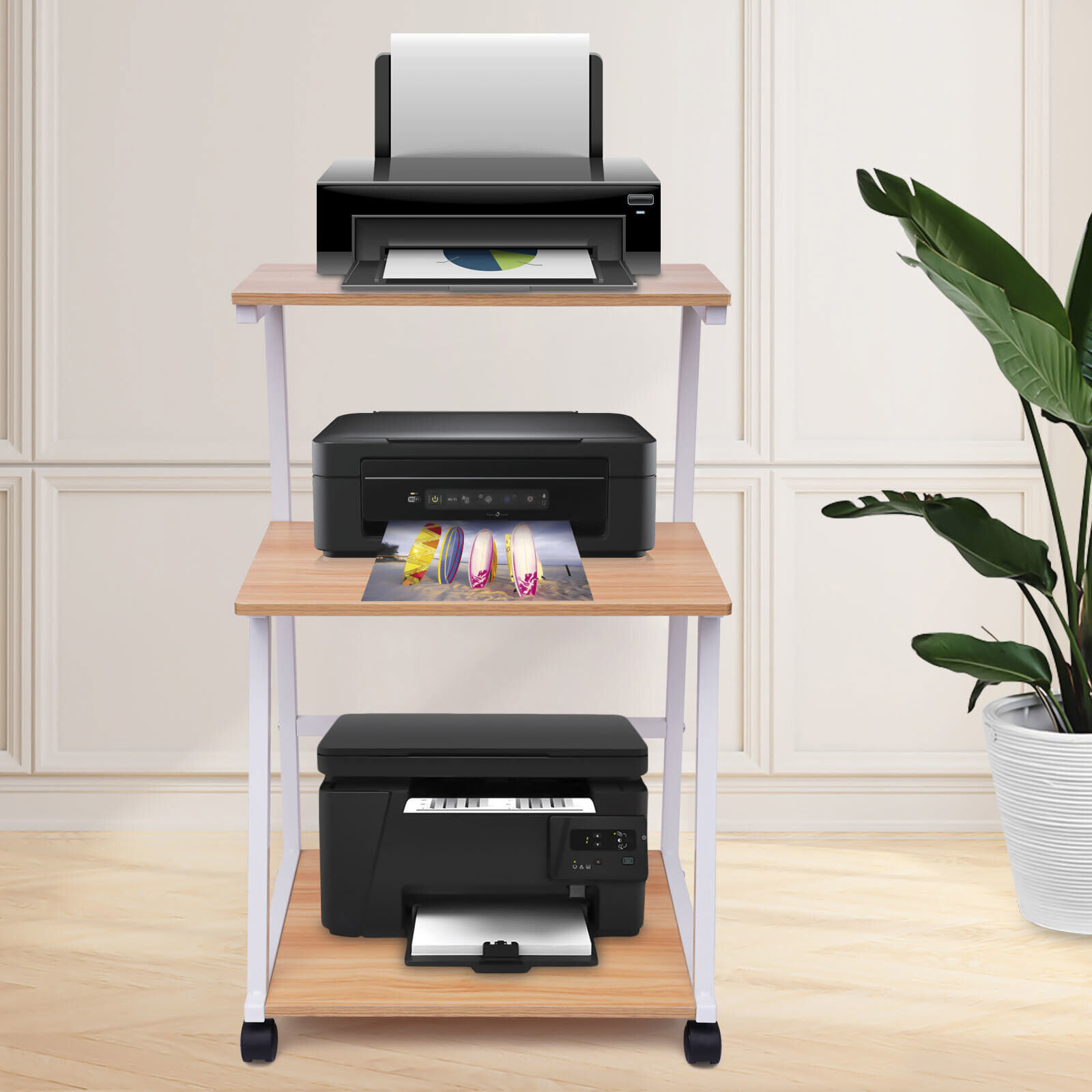 JOYDING Large Mobile Printer Stand 