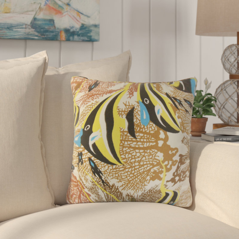 Bayou Breeze Lenni Nautical Throw Pillow Wayfair
