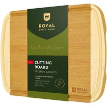 Rustic Kitchen Pizza Board Wooden Chopping Board Wood Cheese Boards. Beautiful Set of Three Solid Oak Round Cutting Boards with Handle