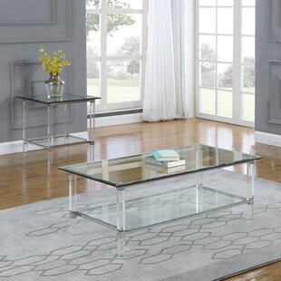 Domingo 2 Piece Coffee Table Set by Mercer41
