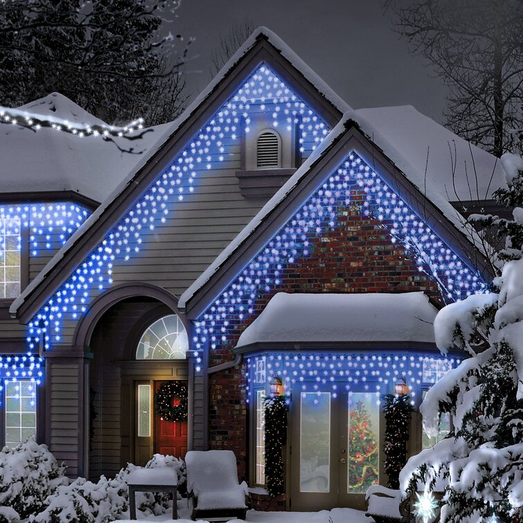 The Seasonal Aisle Blue Icicle Lights | Wayfair.co.uk