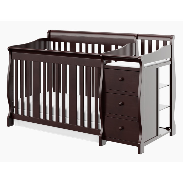 cot with change table attached