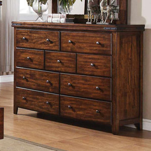 Nashoba 9 Drawer Standard Dresser by Loon Peak