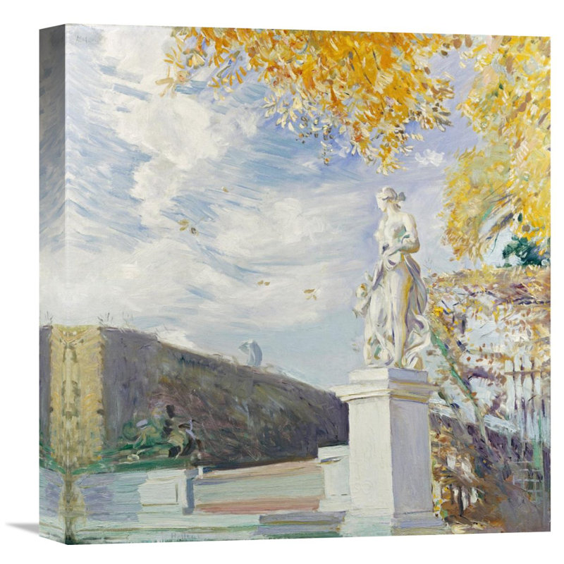 Global Gallery A Statue Of Venus In The Garden Of Versailles By