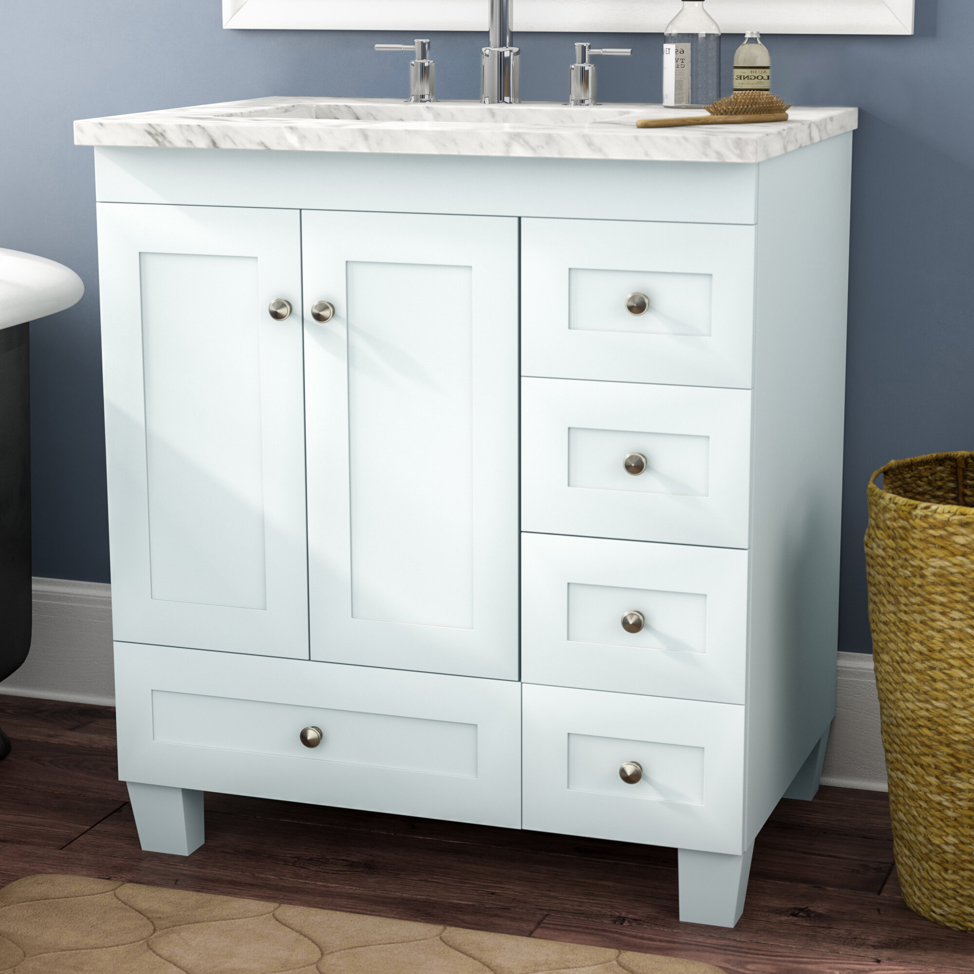 Eviva Acclaim Caroline 30 Single Bathroom Vanity Set Reviews Wayfair