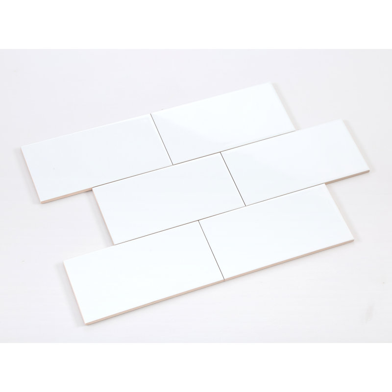 Ws Tiles Value Series 3 X 6 Ceramic Subway Tile In Bright Glossy Value Series 3 X 6 Ceramic Subway Tile In Bright Glossy White
