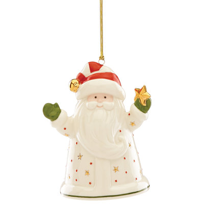 Santa Recordable Hanging Figurine Ornament Lenox
