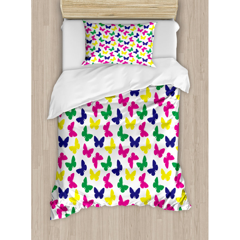 East Urban Home Ambesonne Modern Duvet Cover Set Rainbow