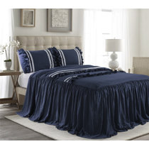 ruffle skirt bedspread