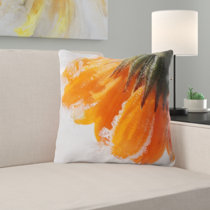 marigold throw pillows