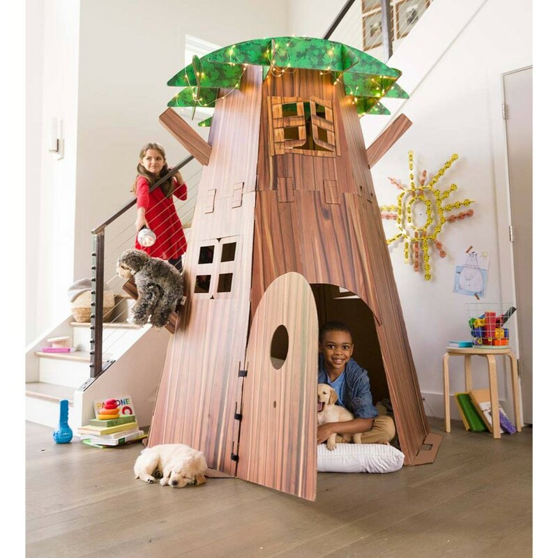 Featured image of post Indoor Tree Playhouse - Give your kids an indoor play area away from the heat or the cold outdoors by building an indoor tree house play loft!