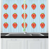 Strawberry Curtains Wayfair