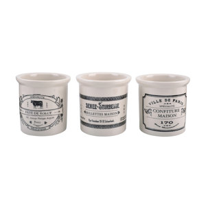 Grange Vintage 3 Piece Kitchen Canister Set