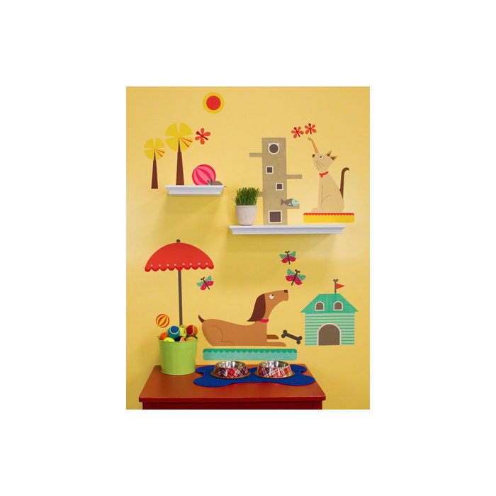 Oopsy Daisy Creature Comforts Peel And Place Wall Decal Set Wayfair