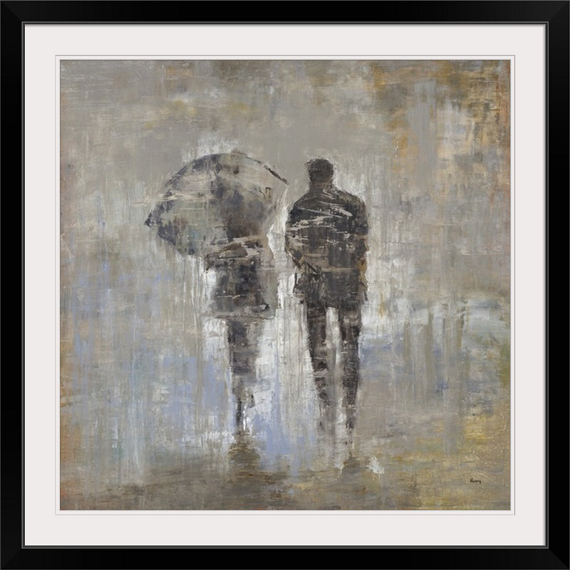 Great Big Canvas A Walk In The Rain Alexys Henry Painting Print