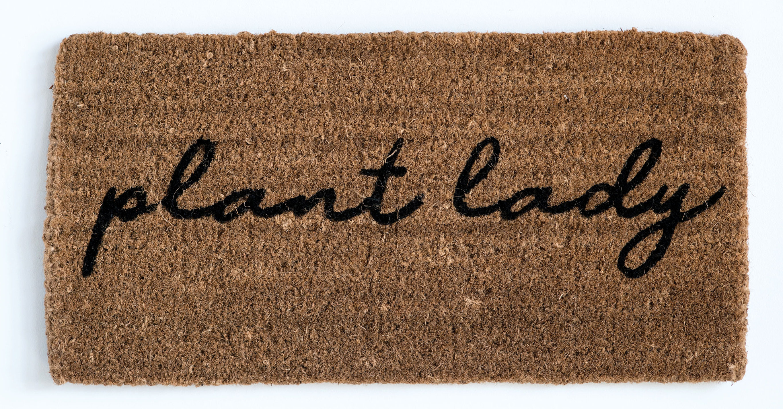 Creative Co Op Augusta Plant Lady Coir 32 In X 16 In Outdoor