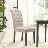 Amilliah Tufted Upholstered Parsons Chair (Set of 2)