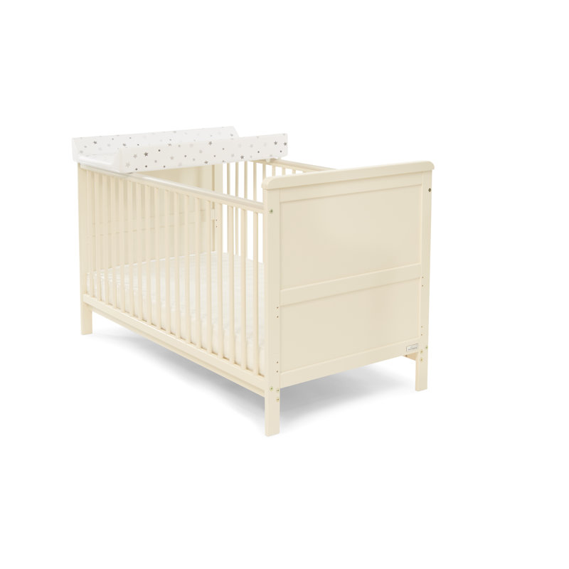cot top changer grey