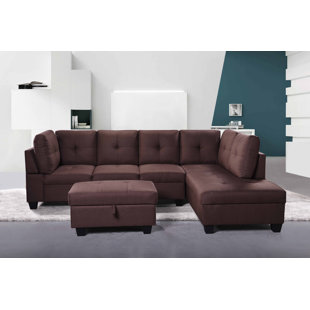 Go to store & view more images Arlie Modular Sectional with Ottoman by Ebern Designs