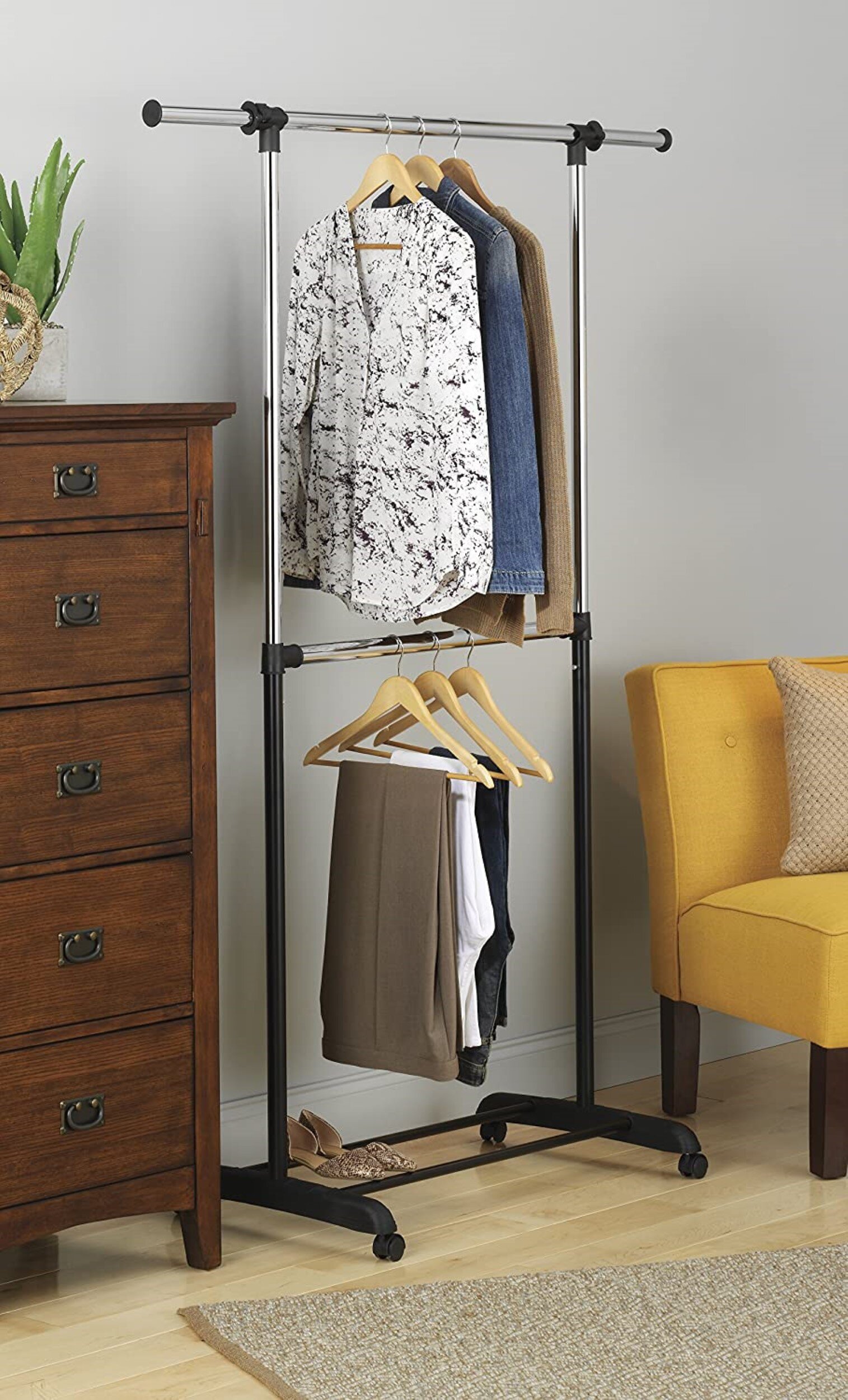 Rebrilliant Whitmor Garment Rack | Wayfair