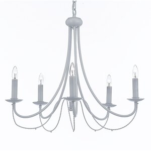 5-Light Candle-Style Chandelier