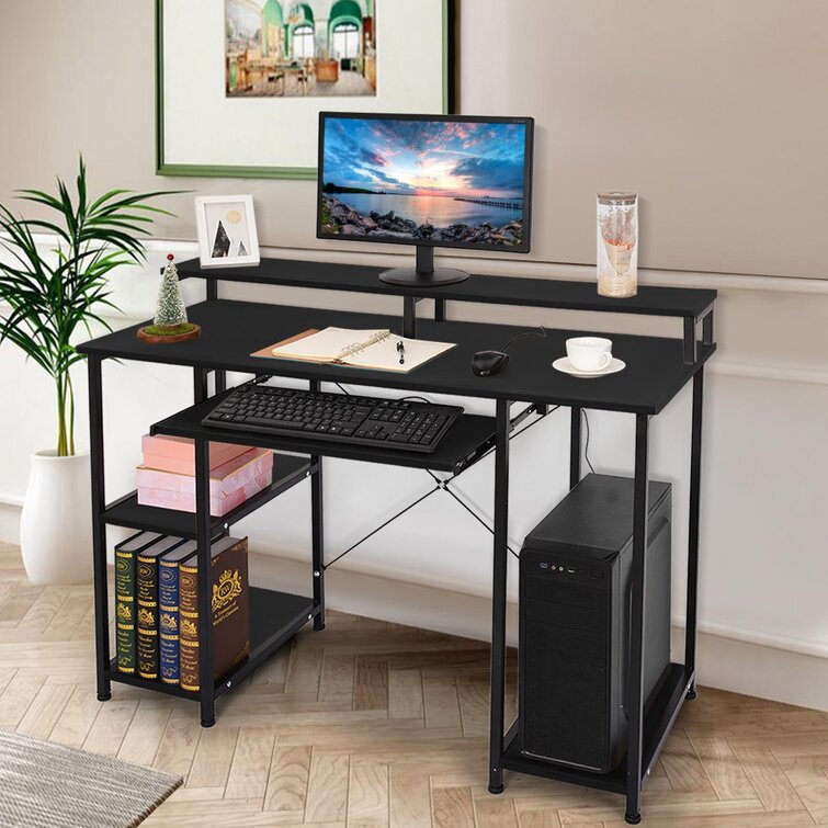 Details about   Computer Desk Home Office PC Laptop Table Workstation Study Writing Furniture 