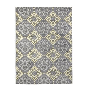 Embry Damask Area Rug