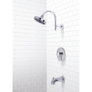 Essen Single Handle Volume Control Tub and Shower Faucet