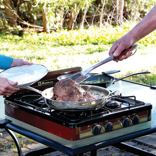 Koblenz 4 Burner Propane Gas Outdoor Stove Reviews Wayfair 4 Burner Propane Gas Outdoor Stove