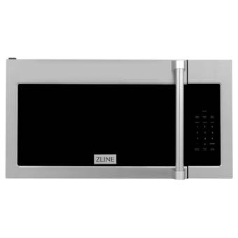 Zline Kitchen And Bath Studio 24 1 6 Cu Ft 1000 Watt Recirculating Convection Countertop Microwave With Sensor Cooking Reviews Wayfair
