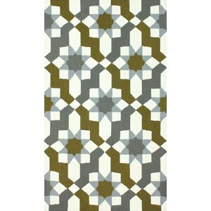 Jacobs Hand Hooked Gray Area Rug