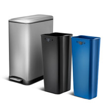 Wayfair | Multi-Compartment Trash / Recycling Bins You'll ...