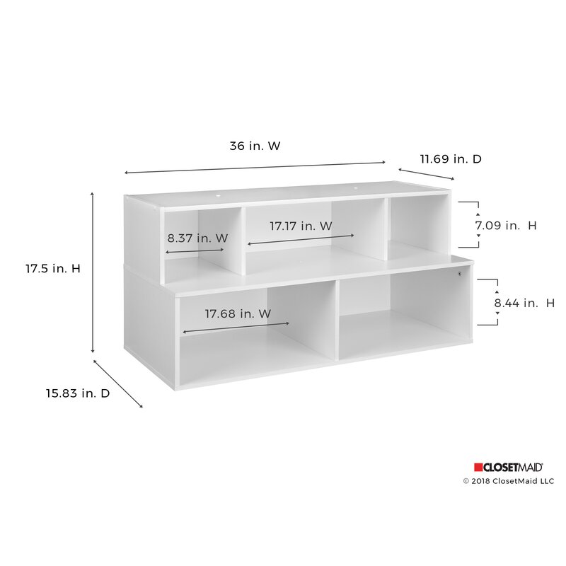 Closetmaid 10 Pair Stackable Shoe Rack Reviews Wayfair