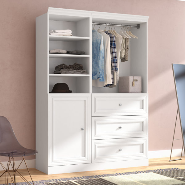 Three Posts Billington 60 8 W Closet System Wayfair