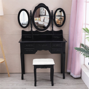 Black Metal Makeup Vanities You Ll Love In 2020 Wayfair