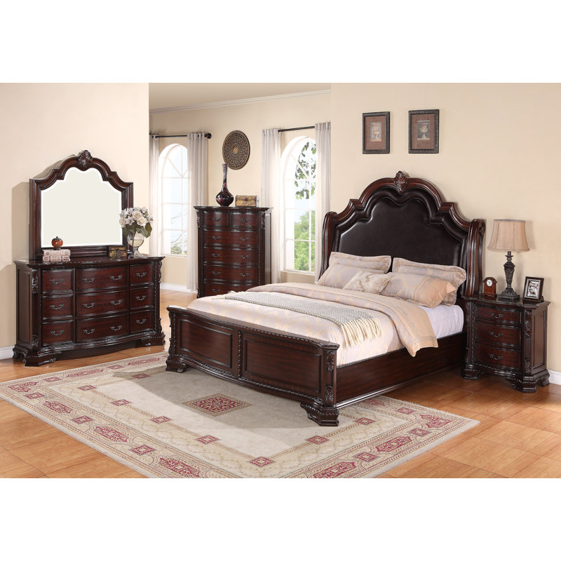 Bloomsbury Market 5-2_Mariellen Upholstered Panel Bedroom Set | Wayfair