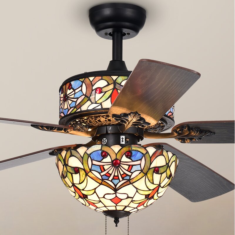 Fleur De Lis Living Cerny 15'' Ceiling Fan with Light Kit & Reviews ...