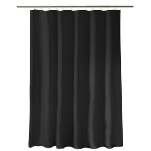 Hotel Qualit NY Home Fabric Shower Curtain Liner Shorter Size 68 Inches Height