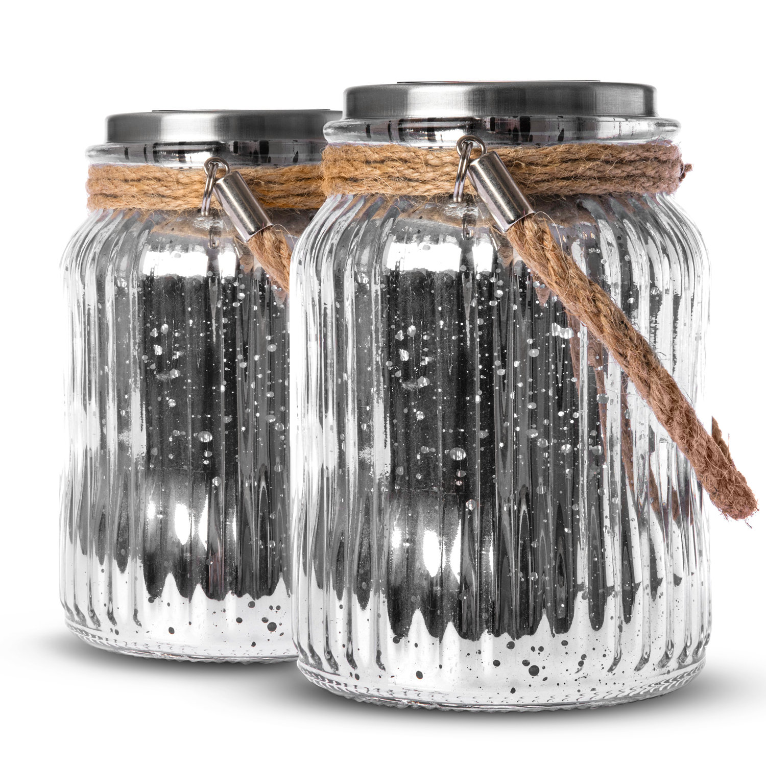 Longshore Tides Pittman Silver 6 5 H Solar Powered Integrated Led Mercury Glass Outdoor Wall Lantern With Dusk To Dawn Reviews Wayfair