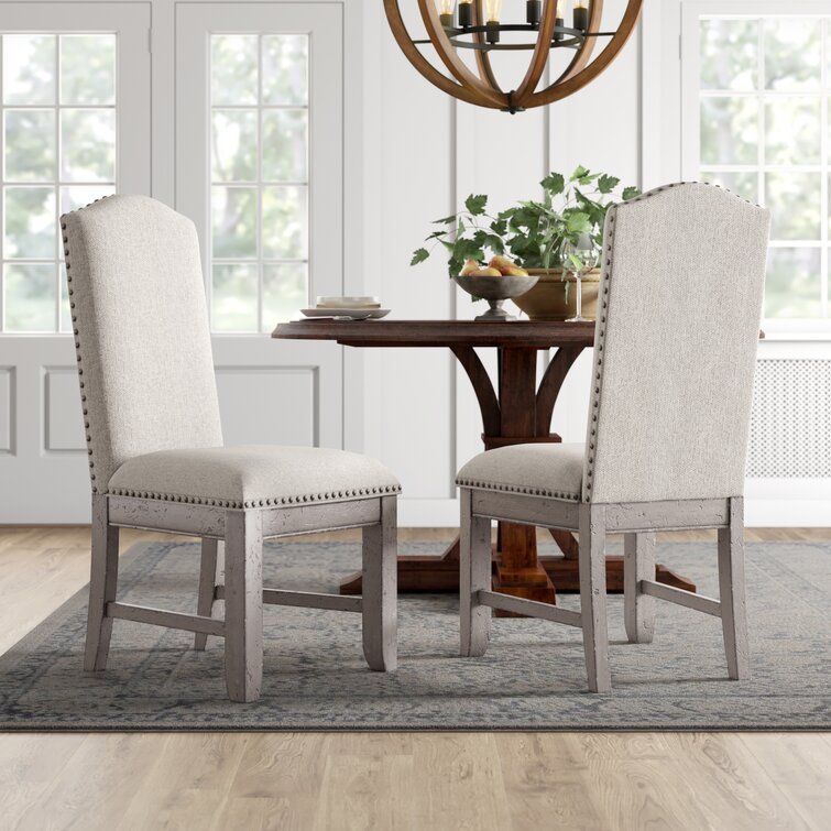 cream dining chairs fabric