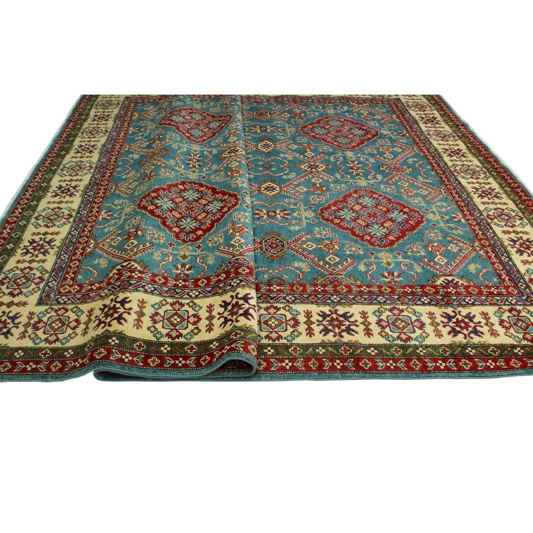 272239 Bedroom Beaumont Bordered Brown Rug 8'1 x 9'10 eCarpet Gallery Large Area Rug for Living Room Hand-Knotted Wool Rug 
