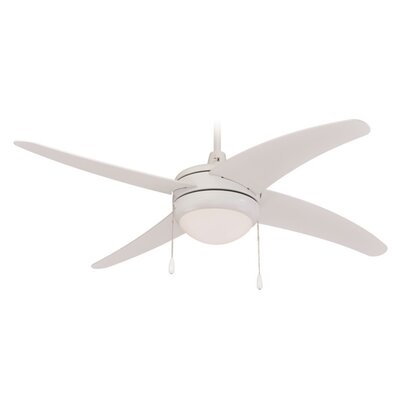 50 Europa 4 Blade Ceiling Fan Royal Pacific Finish White