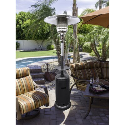 Sol 72 Outdoor Glendale Tall 48000 Btu Propane Patio Heater Finish