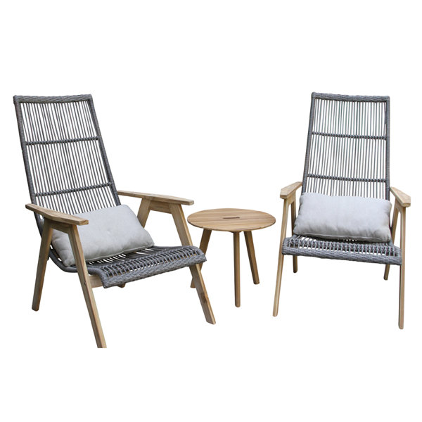 Small Conversation Sets & 3 Piece Patio Sets you'll Love in 2021 | Wayfair