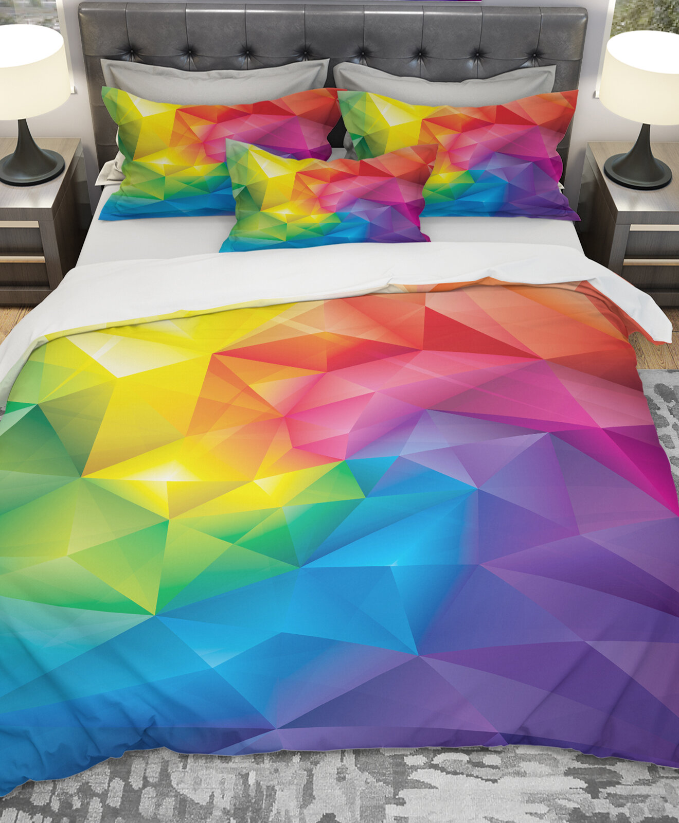 42 Blue Ribbon Rainbow Bed Comforters Comforter Ideas Oneshellsquare