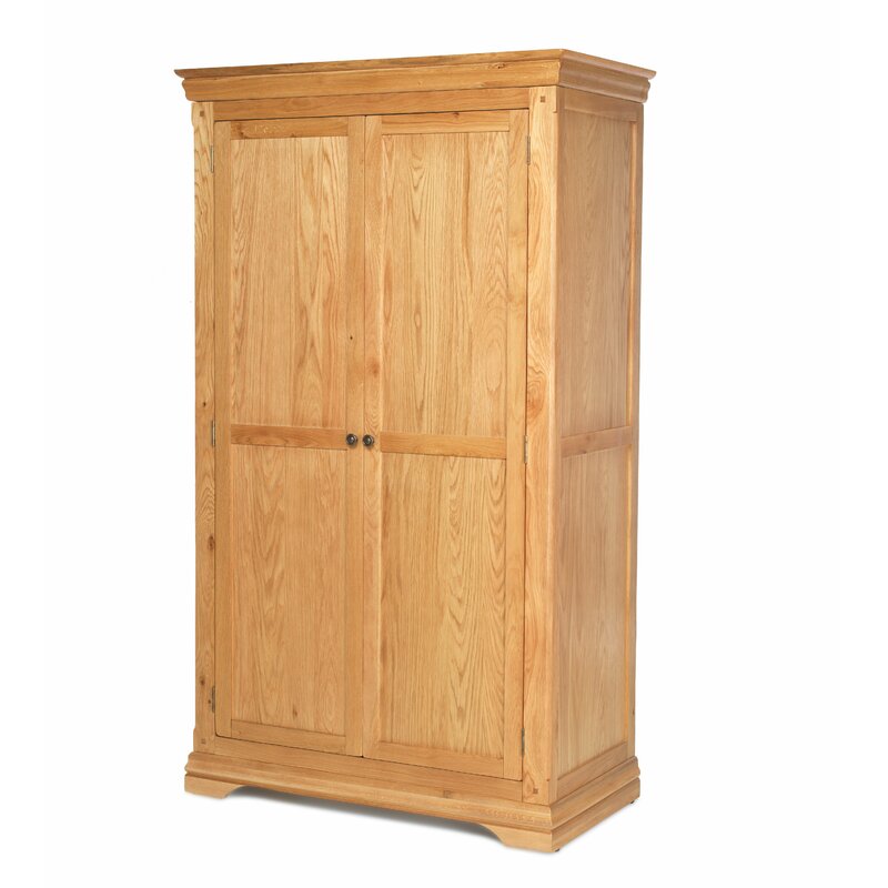 Union Rustic Costner 2 Door Wardrobe Wayfair Co Uk